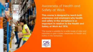 awareness of health and safety at work