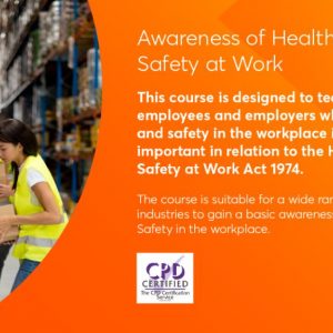awareness of health and safety at work
