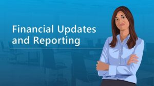 financial updates and reporting