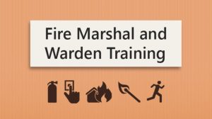 fire marshal warden training