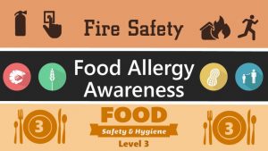fire safety food level 3 allergy