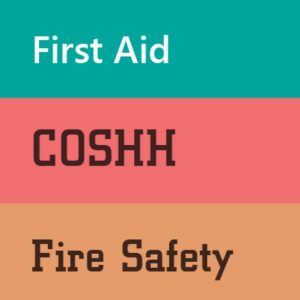 first aid coshh fire safety