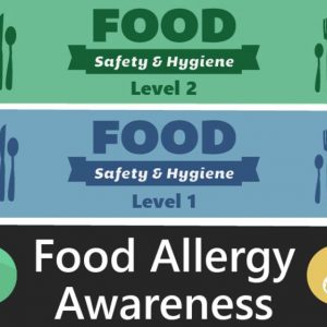 food hygiene level 1 and 2 food allergy
