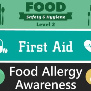 food level 2 first aid fire food allergy